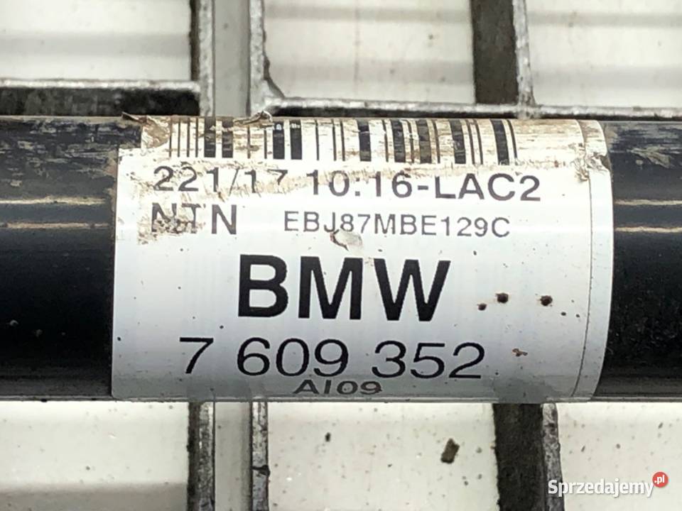 PÓŁOŚ PRAWY TYŁ BMW F34 7609352 20 184 Hatchback