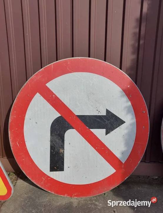 Znaki drogowe używane