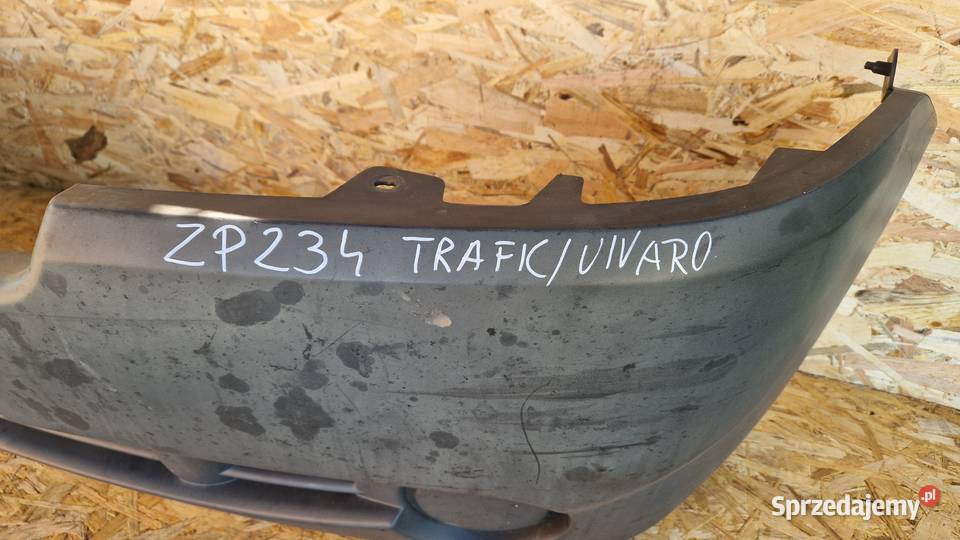 RENAULT TRAFIC VIVARO ZDERZAK PRZÓD PRZEDNI Słowikowo