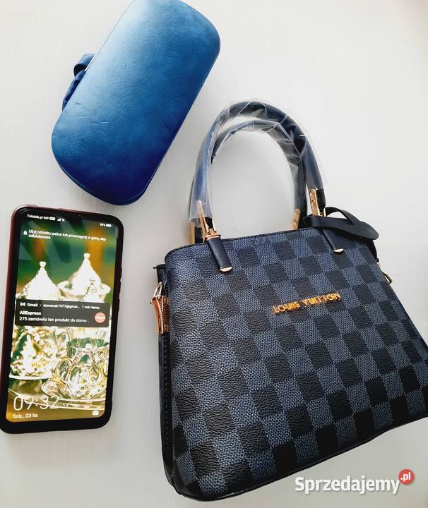 Louis Vuitton torebka kuferek z zamkiem 24x17