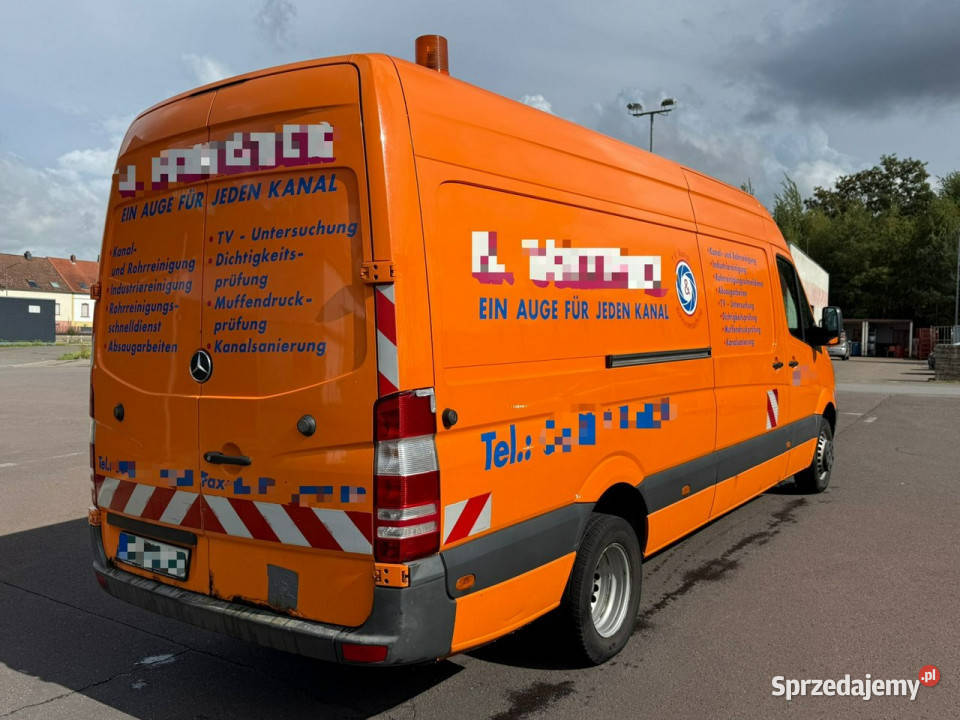 Mercedes Sprinter Sprinter Kanalizacja inspekcja Rok produkcji 2010 Syców