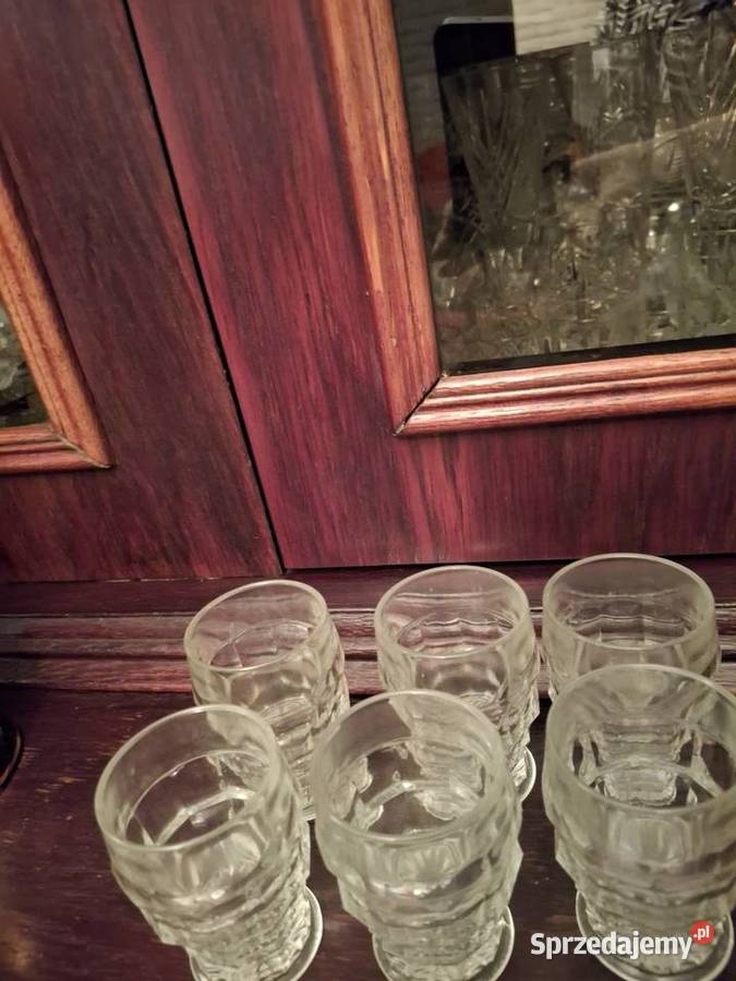 Kieliszki staruszki do wódeczki Zastawa stołowa Warszawa