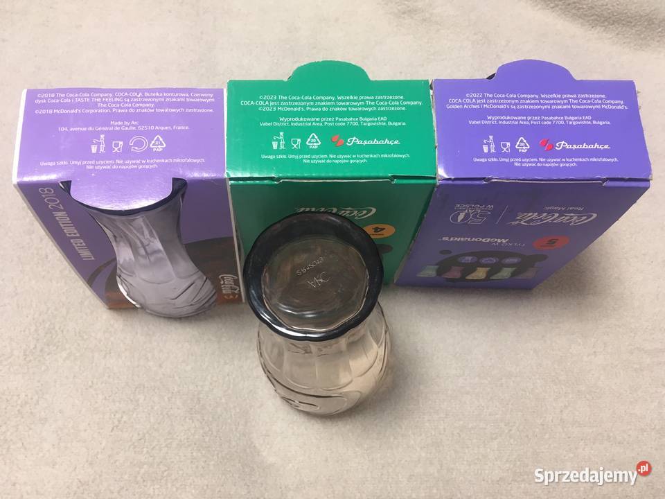 NOWE szklanki szklanka Coca Cola sprzedam