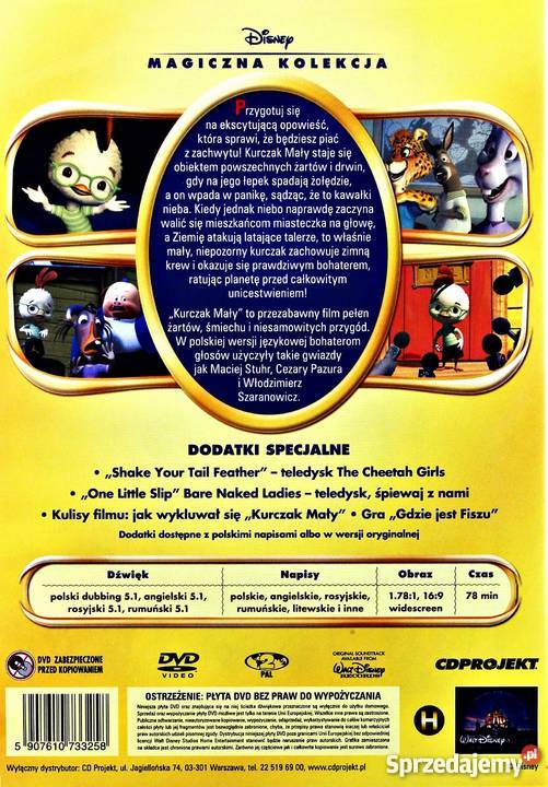 KURCZAK MAŁY MAGICZNA KOLEKCJA DISNEY Kalisz
