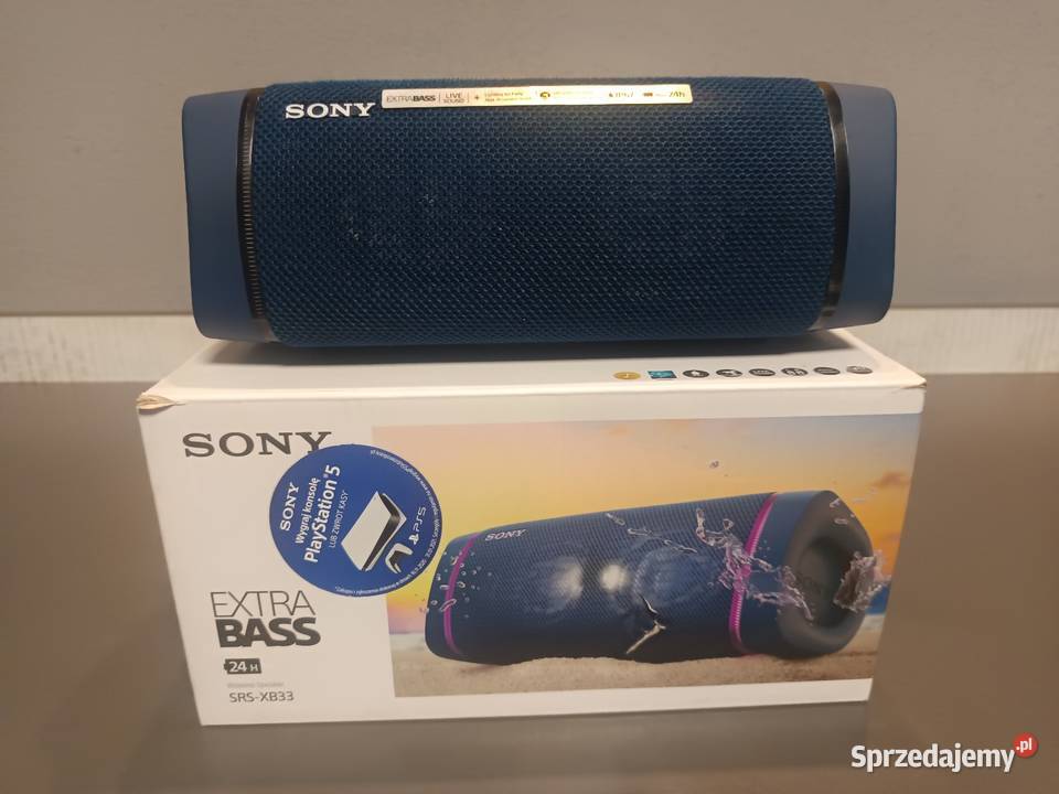 Głosnik Sony Bass SRSXB33 Inowrocław