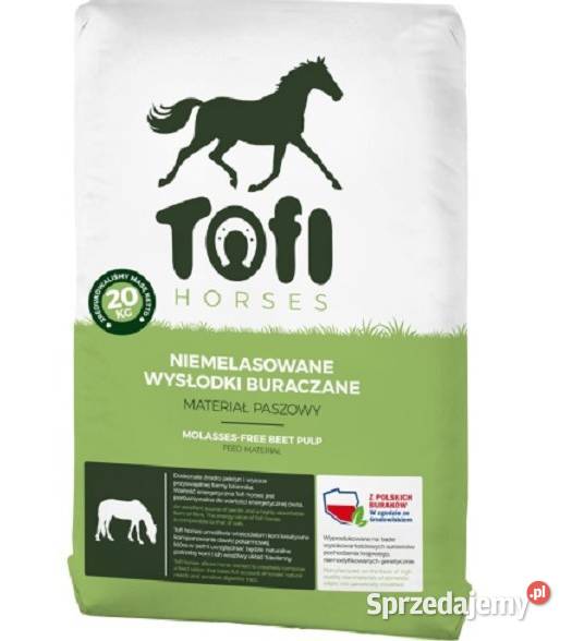 Wysłodki niemelasowane Tofi Horses koni i alpak podkarpackie Dębiaki