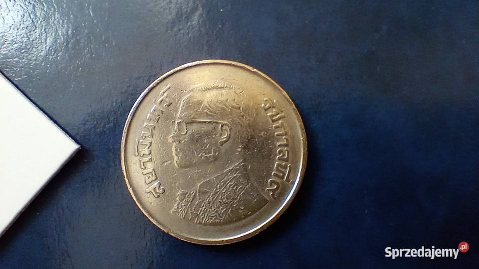 Stare monety 5 baht 1979 Tajlandia Numizmatyka podkarpackie Lesko