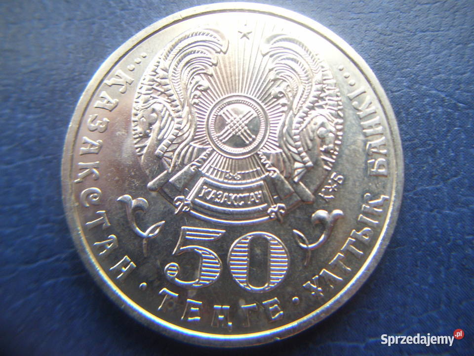 Stare monety 50 tenge 2006 Ułar Kazachstan podkarpackie sprzedam