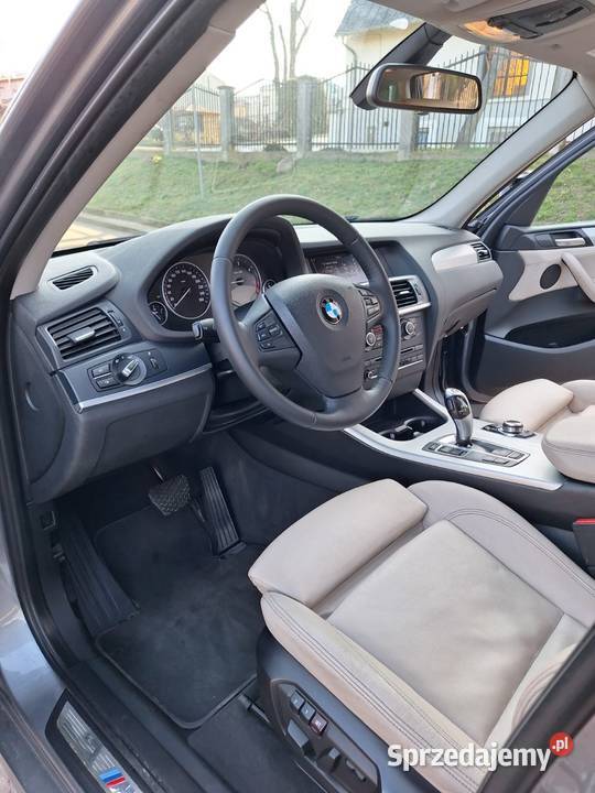 BMW X3 F25 m pakiet xDrive podgrzewane fotele Trzebnica