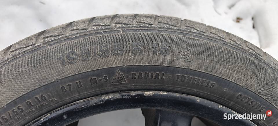 Alufelgi z oponami zimowymi 4x1443