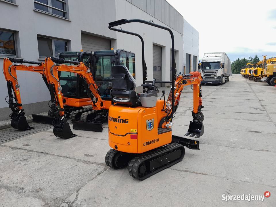 KOPARKA GĄSIENICOWA 1 TONA LONKING JCB KUBOTA pełny VAT Maszyny budowlane Krotoszyn