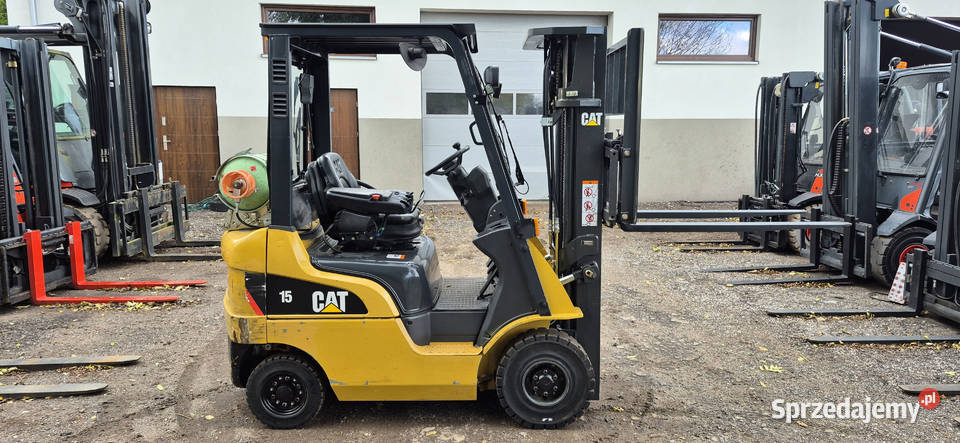 Caterpillar GP15 Triplex 470 m 4950 mth 2016r Wózki widłowe Małkinia Górna