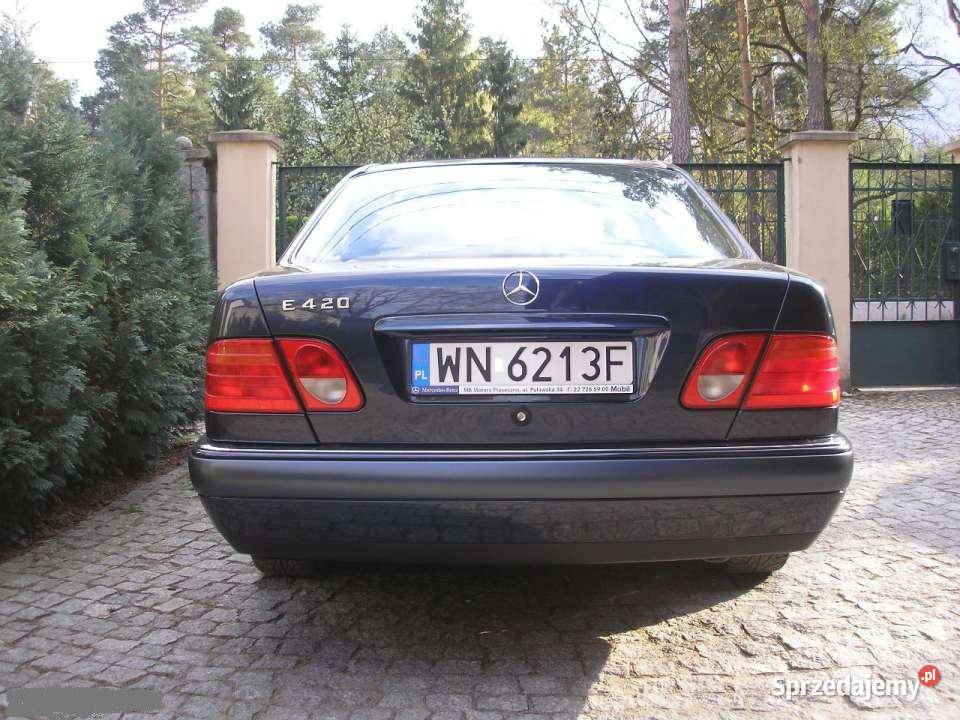 Mercedes E420 V8 Elegance 108 elektrycznie ustawiane fotele Piaseczno