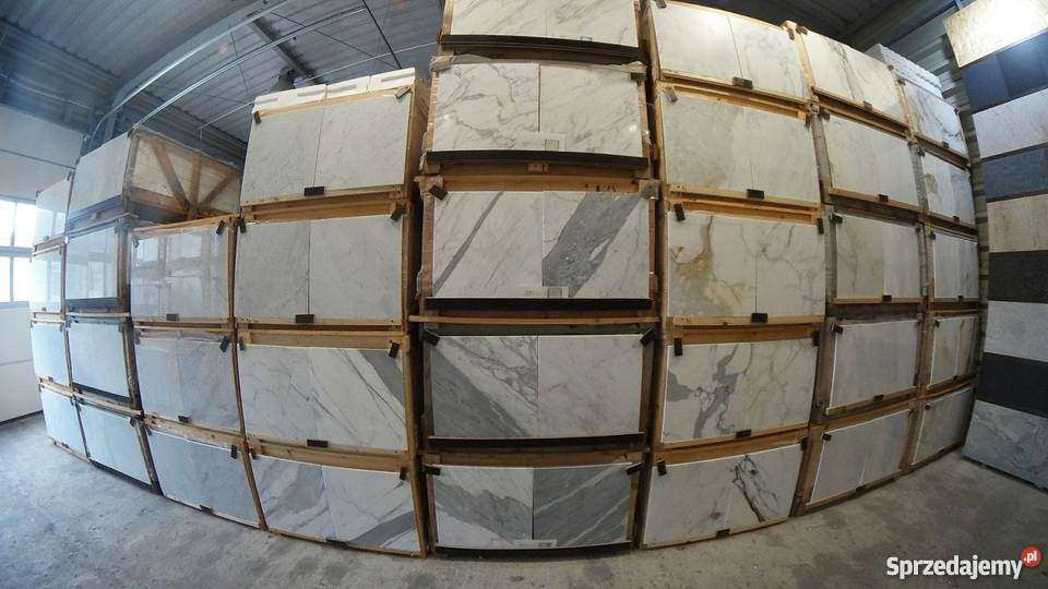 MOZAIKA KAMIENNA BIANCO CARRARA OCTAGON DEKOR Bielawa