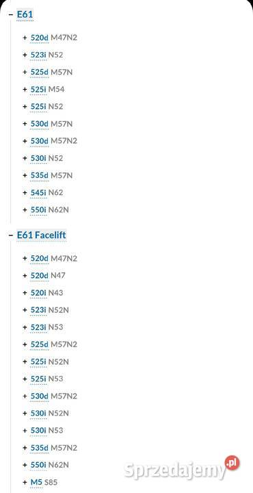 Nowy łącznik stabilizatora prawy Bmw e60 e61 Zawieszenie i układ kierowniczy