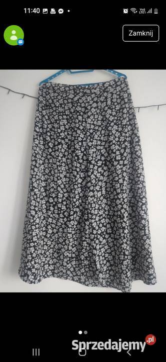 Spodnica w kwiatkivrozm 2XL4416 Siedlce