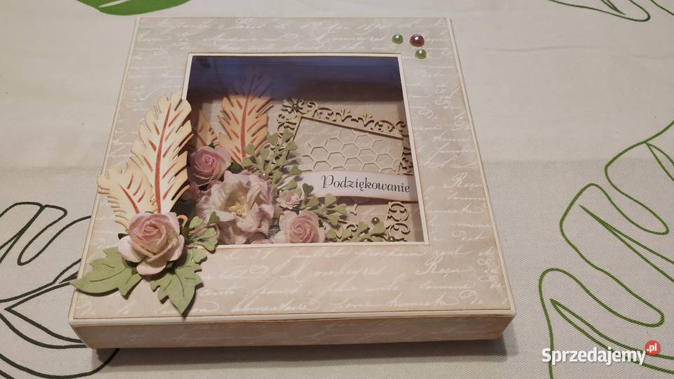 Podziękowanie w pudełku Promotora Nauczyciela Zbójno