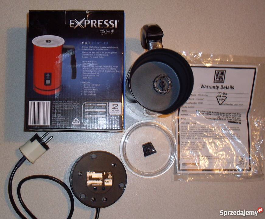 Spieniacz do mleka z podgrzewaniem Poznań sprzedam