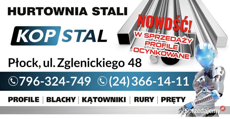 Profil ocynkowany 80x80x20 Golub-Dobrzyń