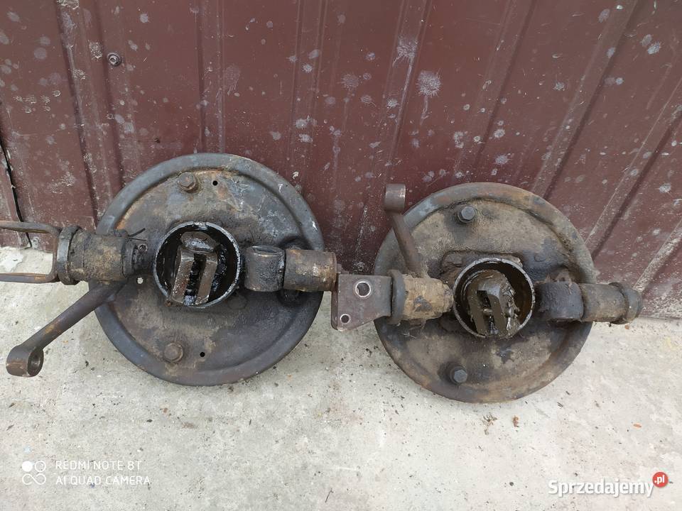 Piasty kół kompletne do Syreny Ostrów Wielkopolski