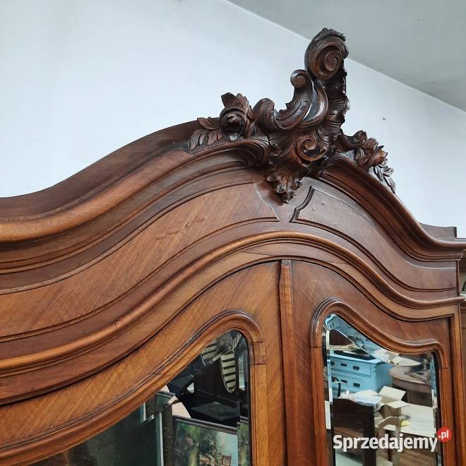 Piękna Stara Szafa Francuska Rocaille