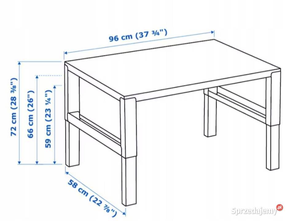 Biurko dziecięce IKEA PAHL Meble Poznań