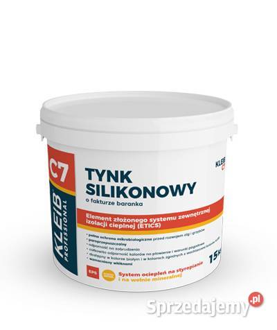 tynk silikonowy hurt detal kolory wysyłka C7 Klecie sprzedam