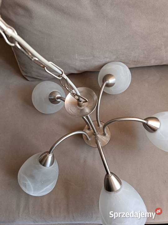Żyrandol sufitowy vintage Karczew