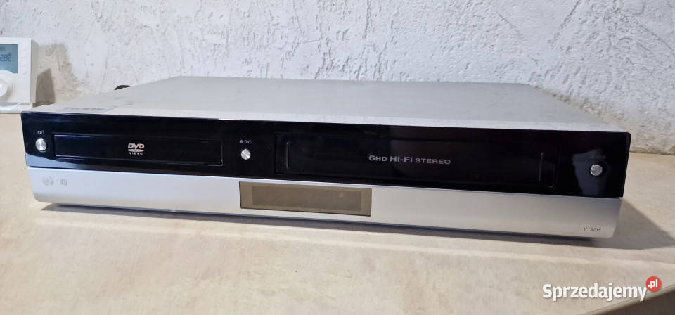 Magnetowid DVD KOMBO dvdvhs odtwarzacz CD VHS LG Magnetowidy TV i Video Międzychód