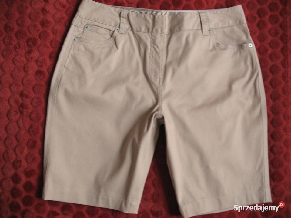 Szorty spodenki beżowe 42 XL biodra 108 Wallis Rozmiar 42(XL) Siedlce