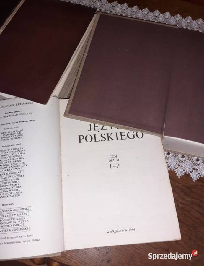 Słownik Języka Polskiego PWN III tomy Pamiątki Sosnowiec sprzedam