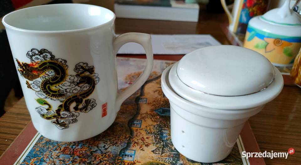 Porcelana cukiernice kubki Łódź