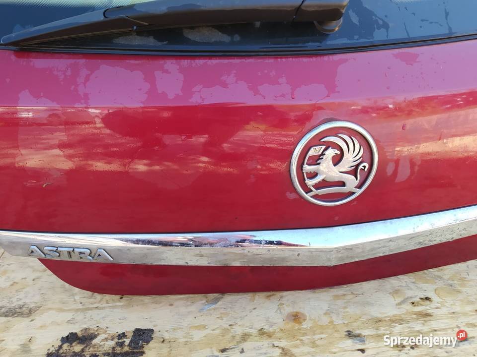 OPEL ASTRA H HB KLAPA TYŁ Z2GU 5D Klapy bagażnika Zbierkowo