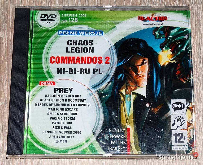 Gry Chaos Legion Commandos 2 NiBiRu z CDACTION Rok wydania 2006 Gliwice