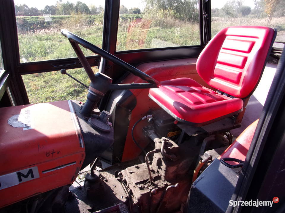 Ciągnik rolniczy URSUS C330M z zamontowanym łódzkie Opoczno sprzedam