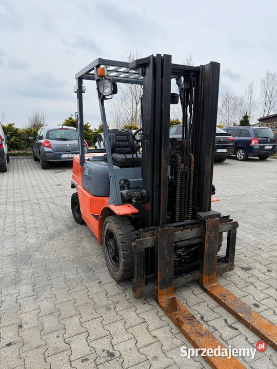 wózek widłowy HALLA FG25 Triplex 430m przesuw Motoryzacja Działoszyn