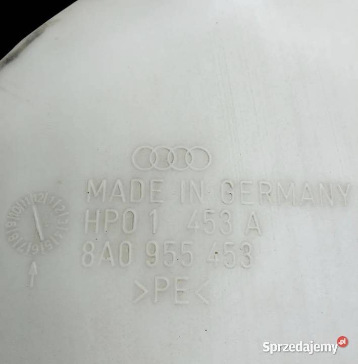 ZBIORNIK ZBIORNICZEK PŁYNU DO SPRYSKIWACZY AUDI osobowe Działoszyce
