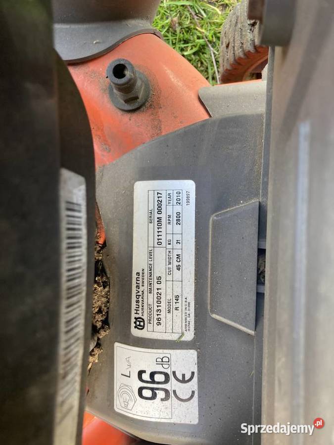 Maszynka do trawy Husqvarna R145 sprawna wielkopolskie