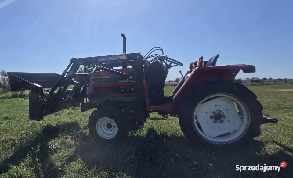 traktorek yanmar f18d z turem Yanmar Żerdź