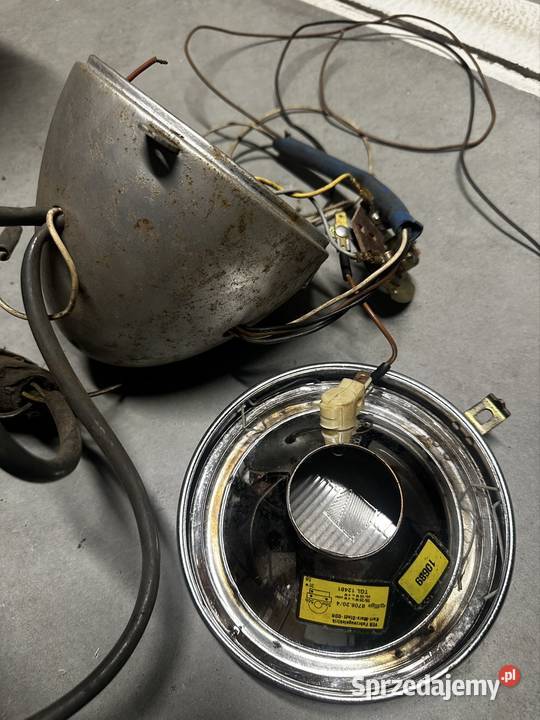 Skorupa lampy klosz oprawka WFM SHL WSK Białystok