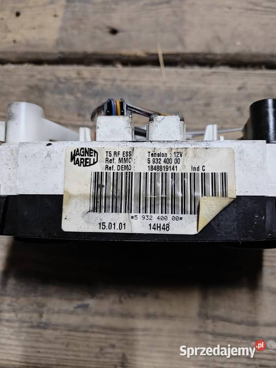 Panel sterowania nawiewem pegueot 307 osobowe Puławy