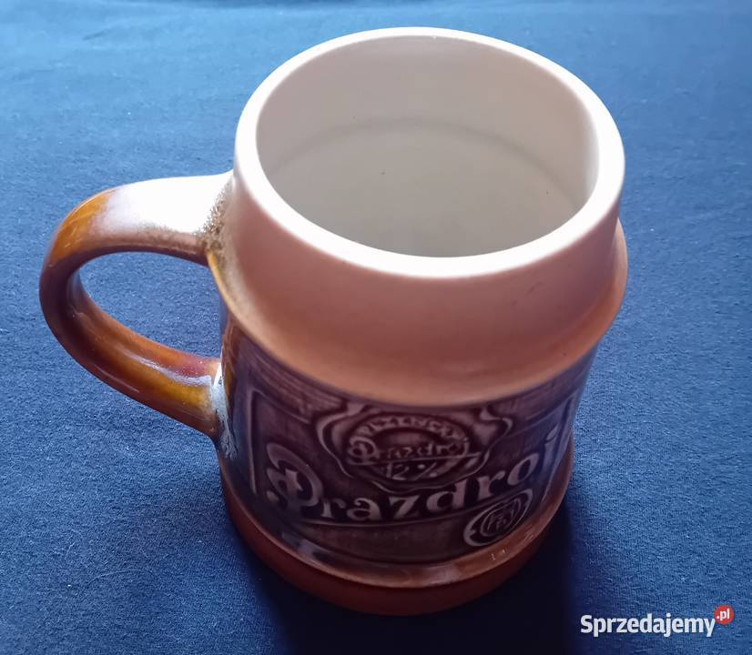 Porcelanowy kufel Plzensky Prazdroj Ditmar Koźminek