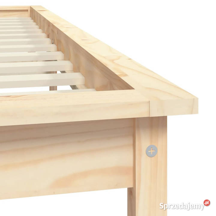 Rama łóżka lite drewno sosnowe 180x200 WM820556