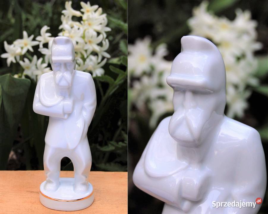 Piłsudski figurka A Siemaszko porcelana Ćmielów Lublin
