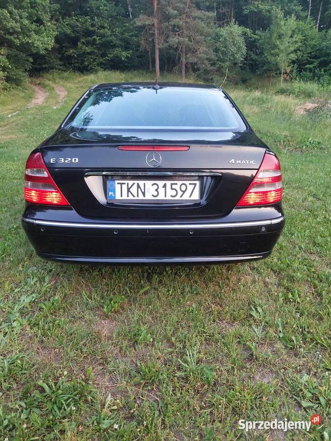 Mercedes E320 Avantgarde 2004r 32 BLPG V6 224 Nadziejów