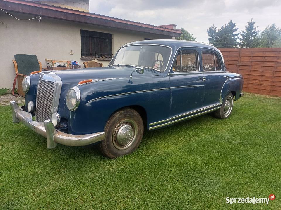 Mercedes w180 220s duży ponton nieuszkodzony Samochody osobowe Smardów