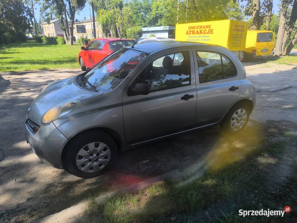 Nissan Micra niski przebieg nie pognita Zgierz sprzedam