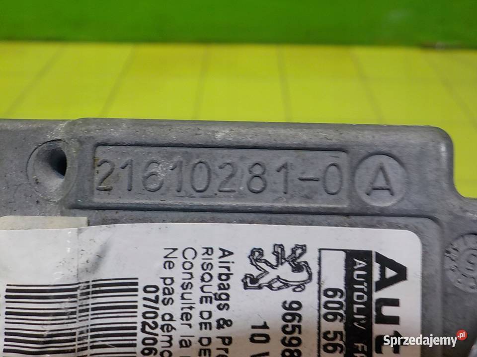 PEUGEOT 407 COUPE 30 V6 06r 2D sensor modul Suków sprzedam