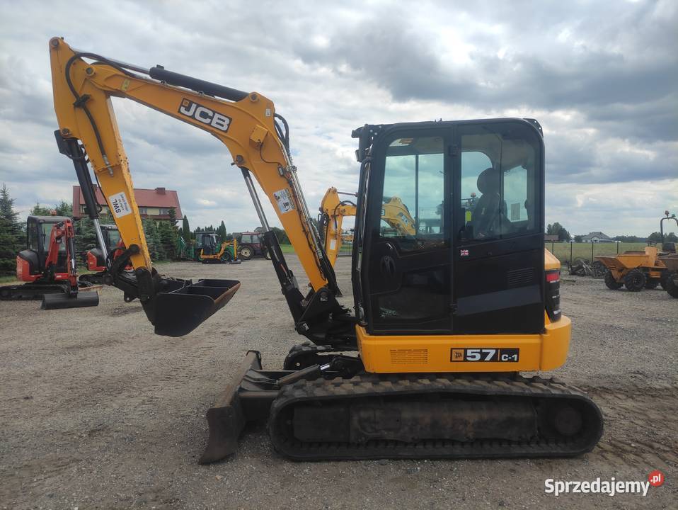 Minikoparka JCB 57 c1 2020r hydrauliczne