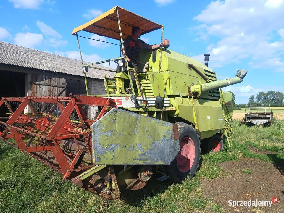 Kombajn Zbożowy Claas Merkator 75 Zbożowe Ostromęczyn-Kolonia
